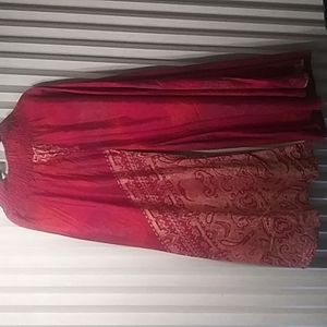 Indian Silk Wide Leg Pants